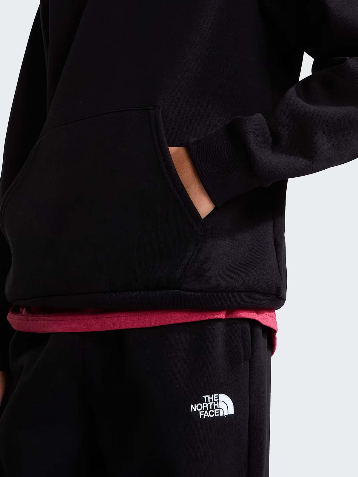 Tnf evolution simple felpa da bambino/a nero