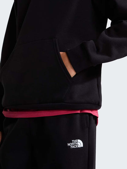 Tnf evolution simple felpa da bambino/a nero