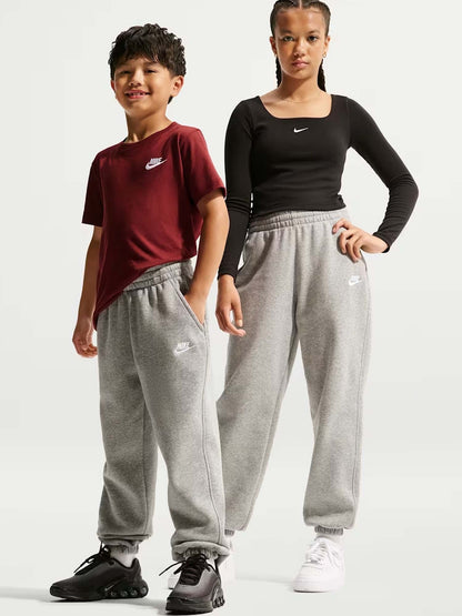 Nike b panta club fl pantalone da bambino/a grigio