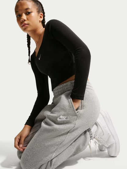 Nike b panta club fl pantalone da bambino/a grigio