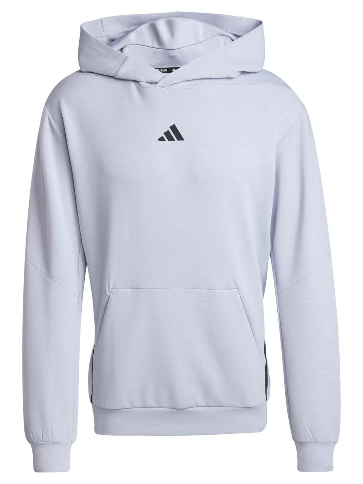 Adidas felpa training da uomo grigio