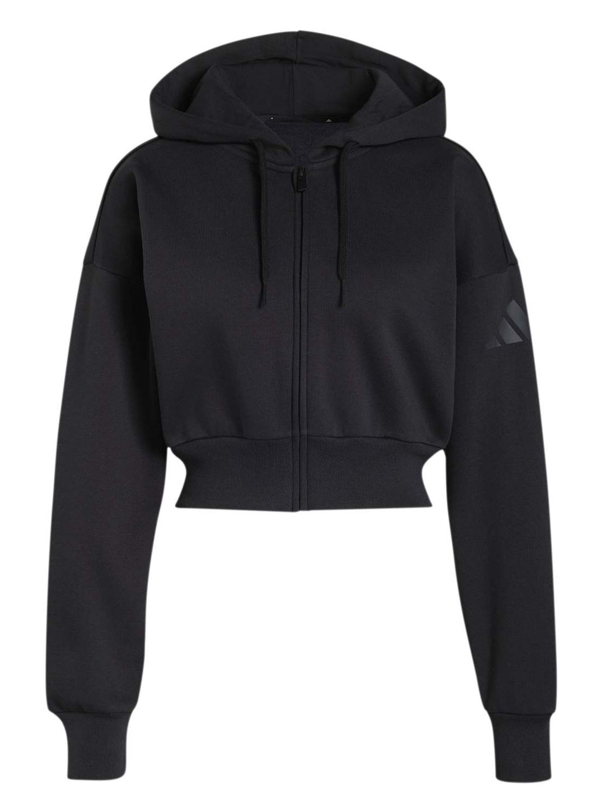 Adidas felpa ess fl da donna nero