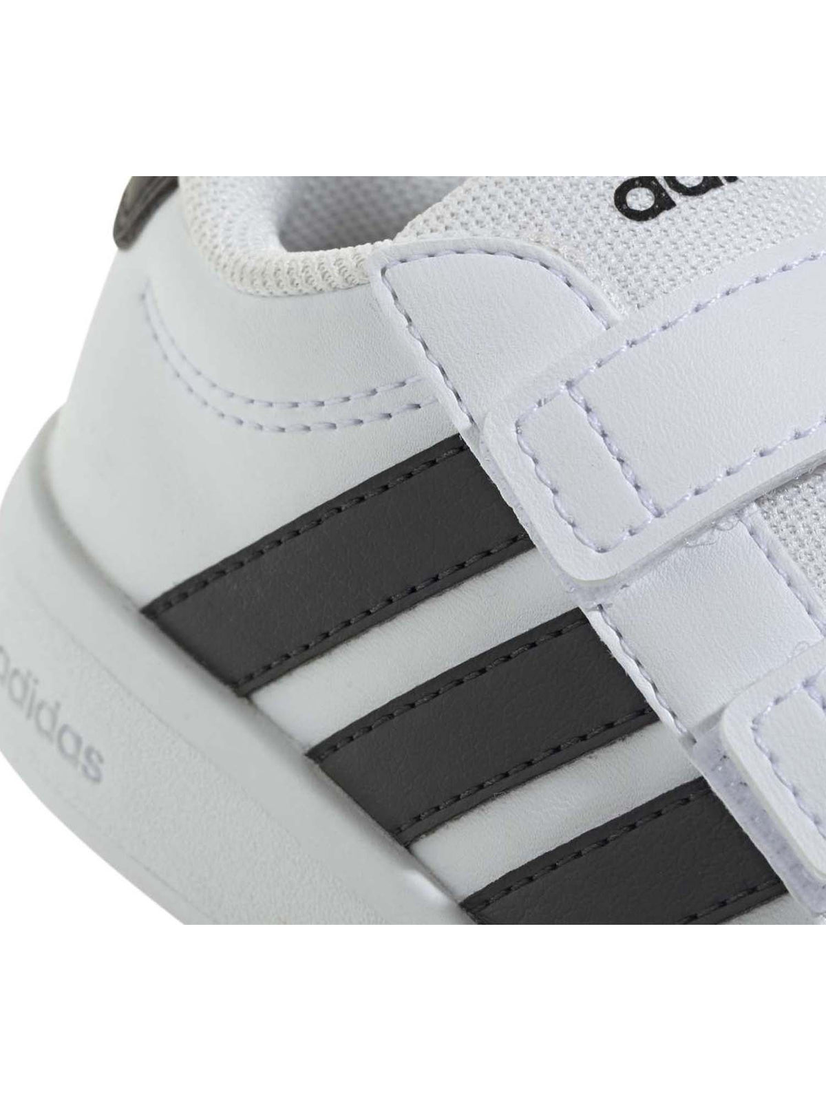 Adidas grand court 3 sneakers td da bambino/a bianco-nero