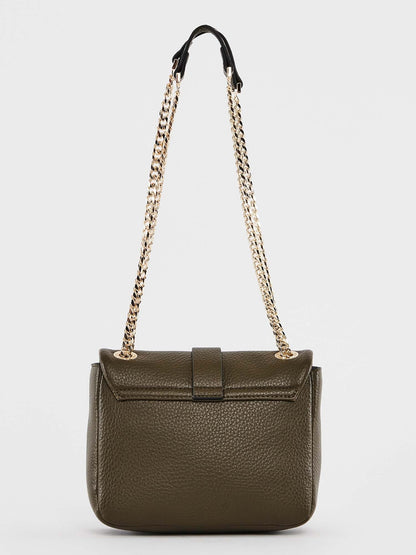 Gaudi' lynn plain zaino da donna verde militare
