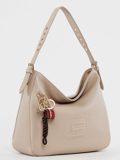 Gaudi' greta winter borsa da donna panna