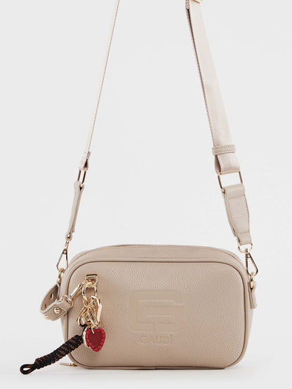 Gaudi' greta winter borsa da donna panna