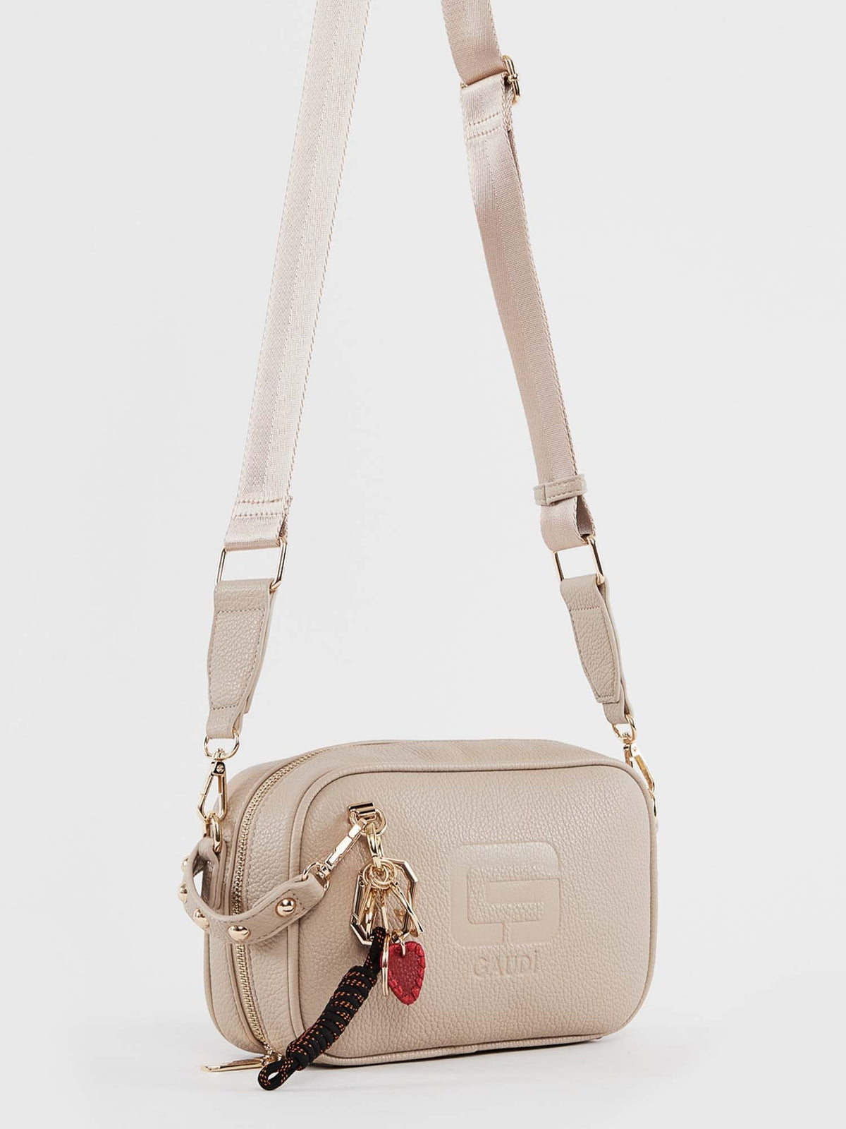 Gaudi' greta winter borsa da donna panna
