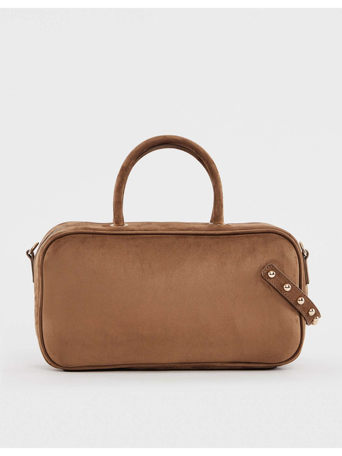 Gaudi' greta suede borsa da donna sand