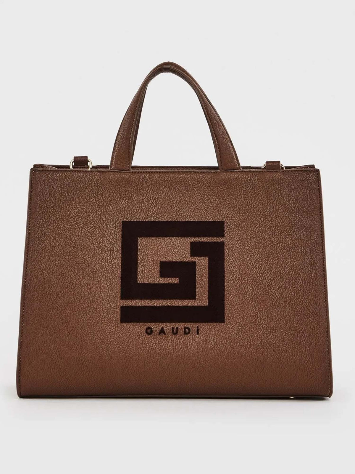 Gaudi' emily flock borsa da donna cioccolato