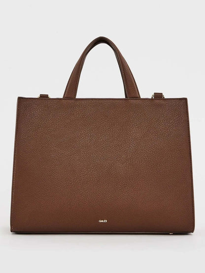 Gaudi' emily flock borsa da donna cioccolato