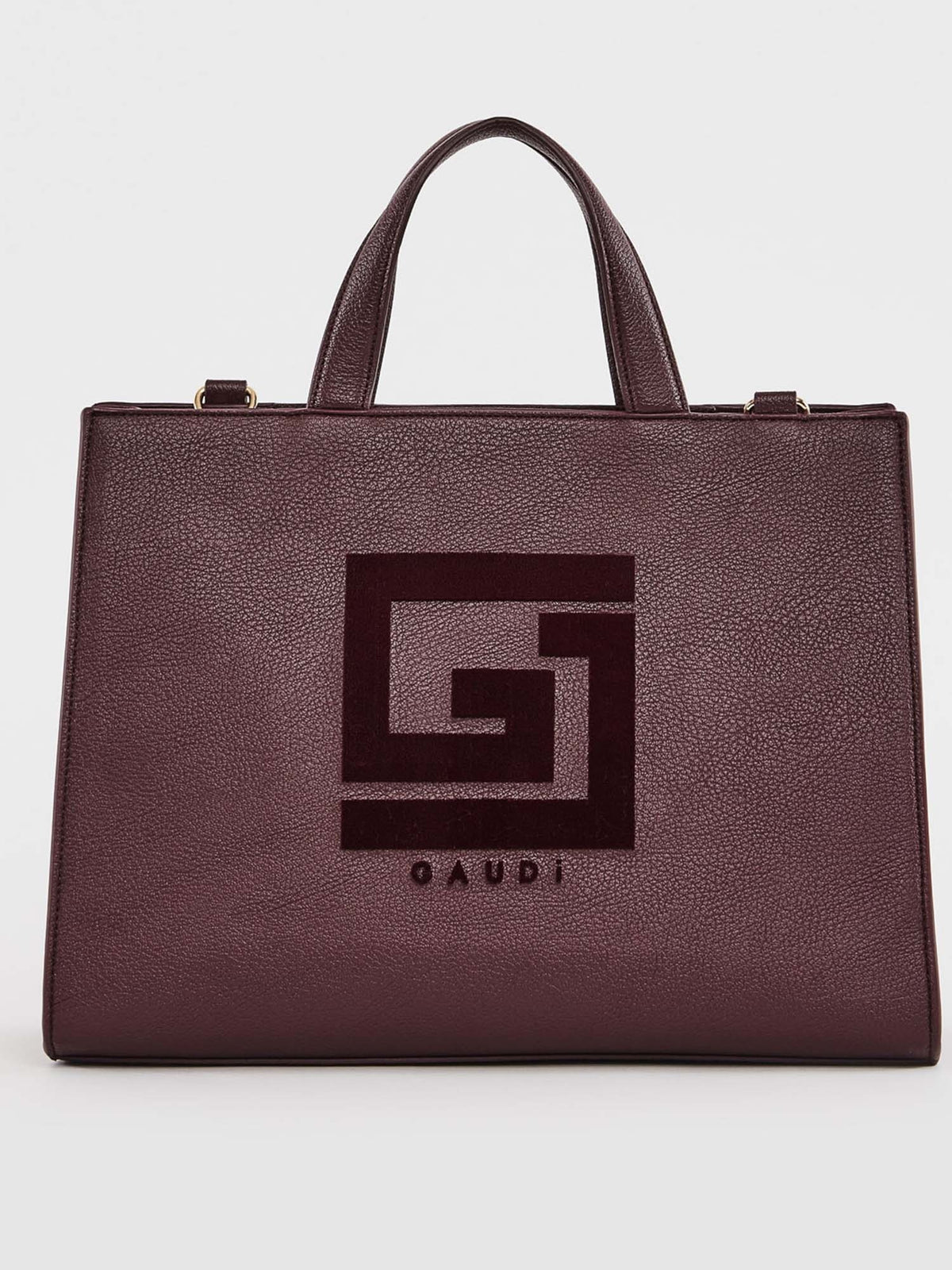 Gaudi' emily flock borsa da donna bordeaux