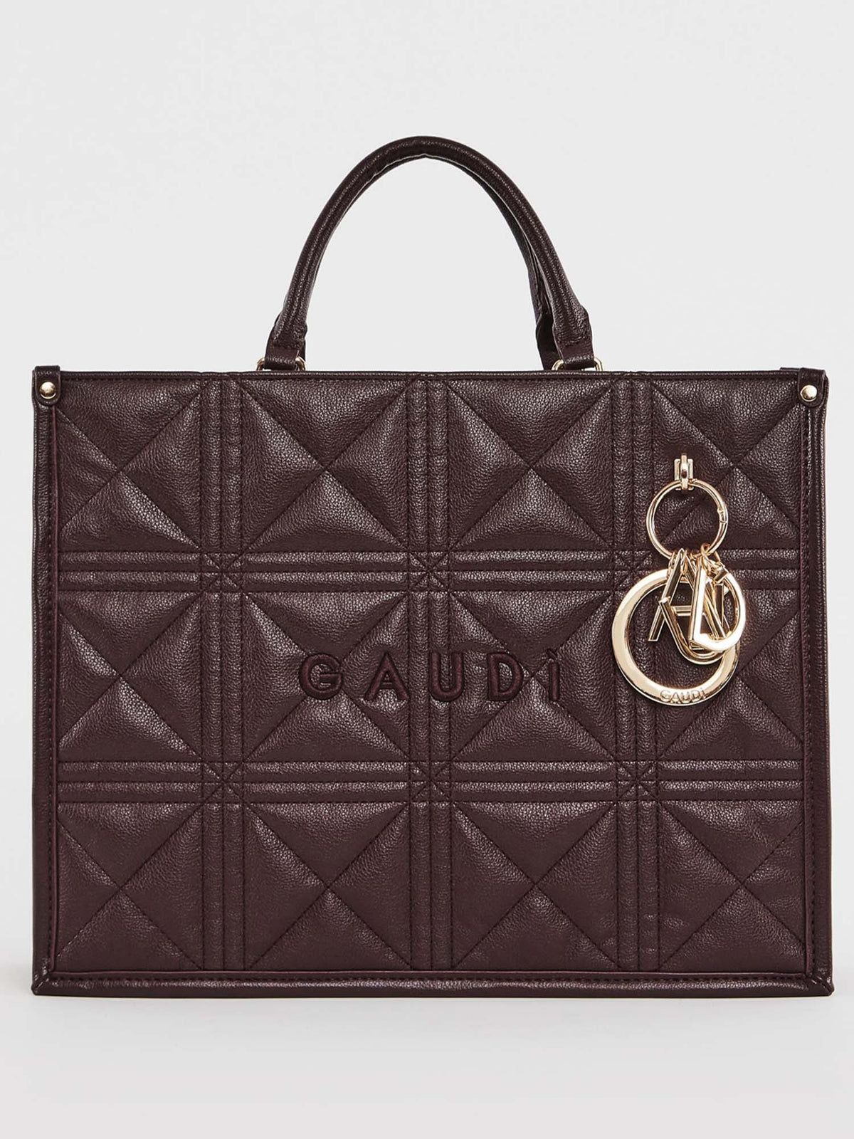 Gaudi' letizia borsa da donna bordeaux