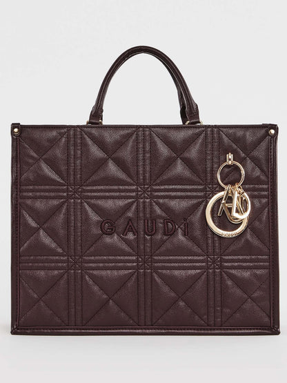 Gaudi' letizia borsa da donna bordeaux