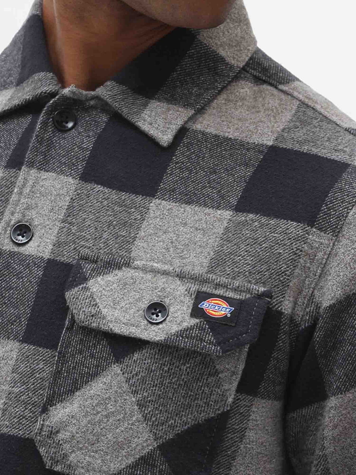 Dickies sacramento camicia da uomo antracite