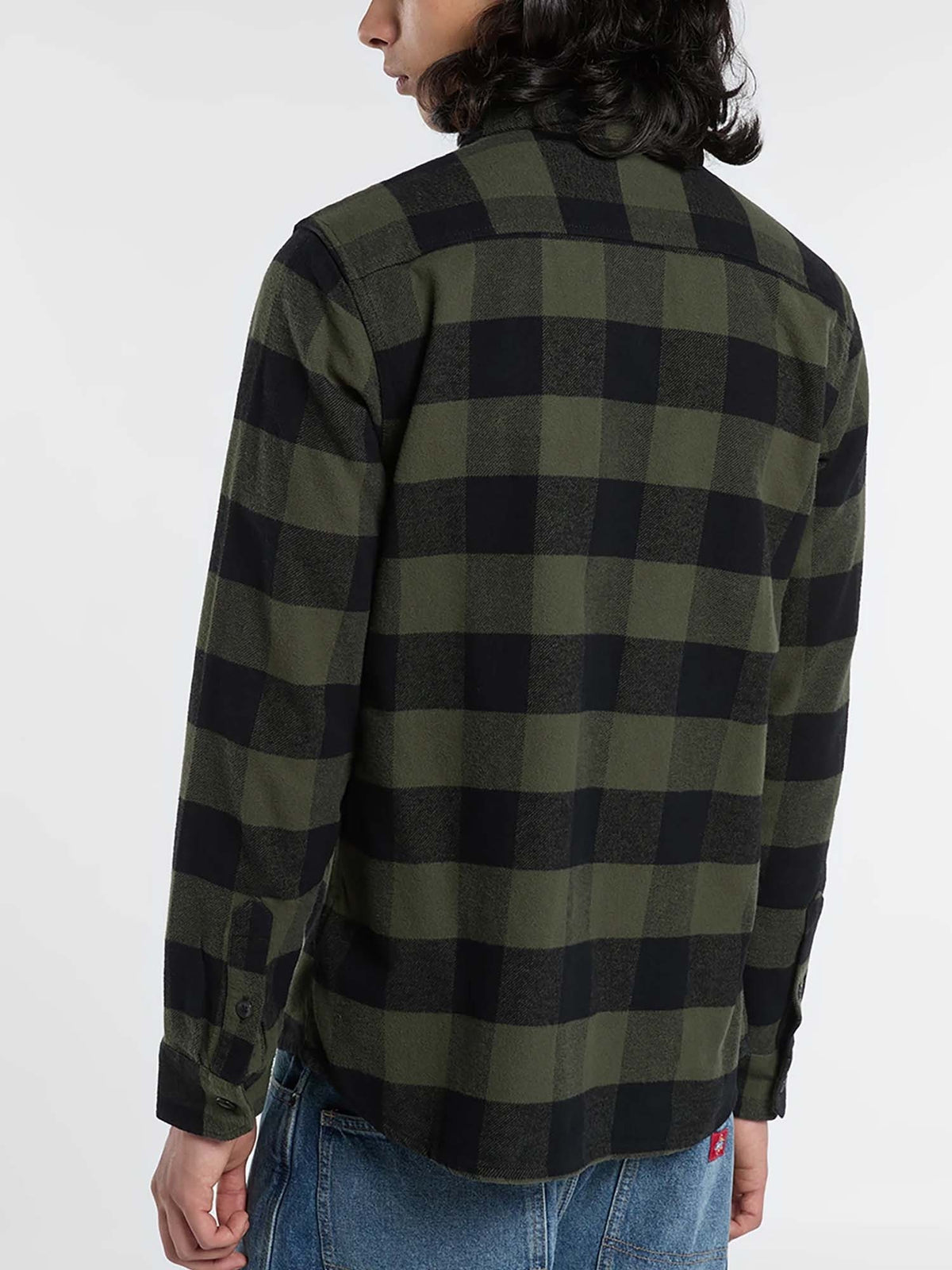 Dickies sacramento camicia da uomo verde militare