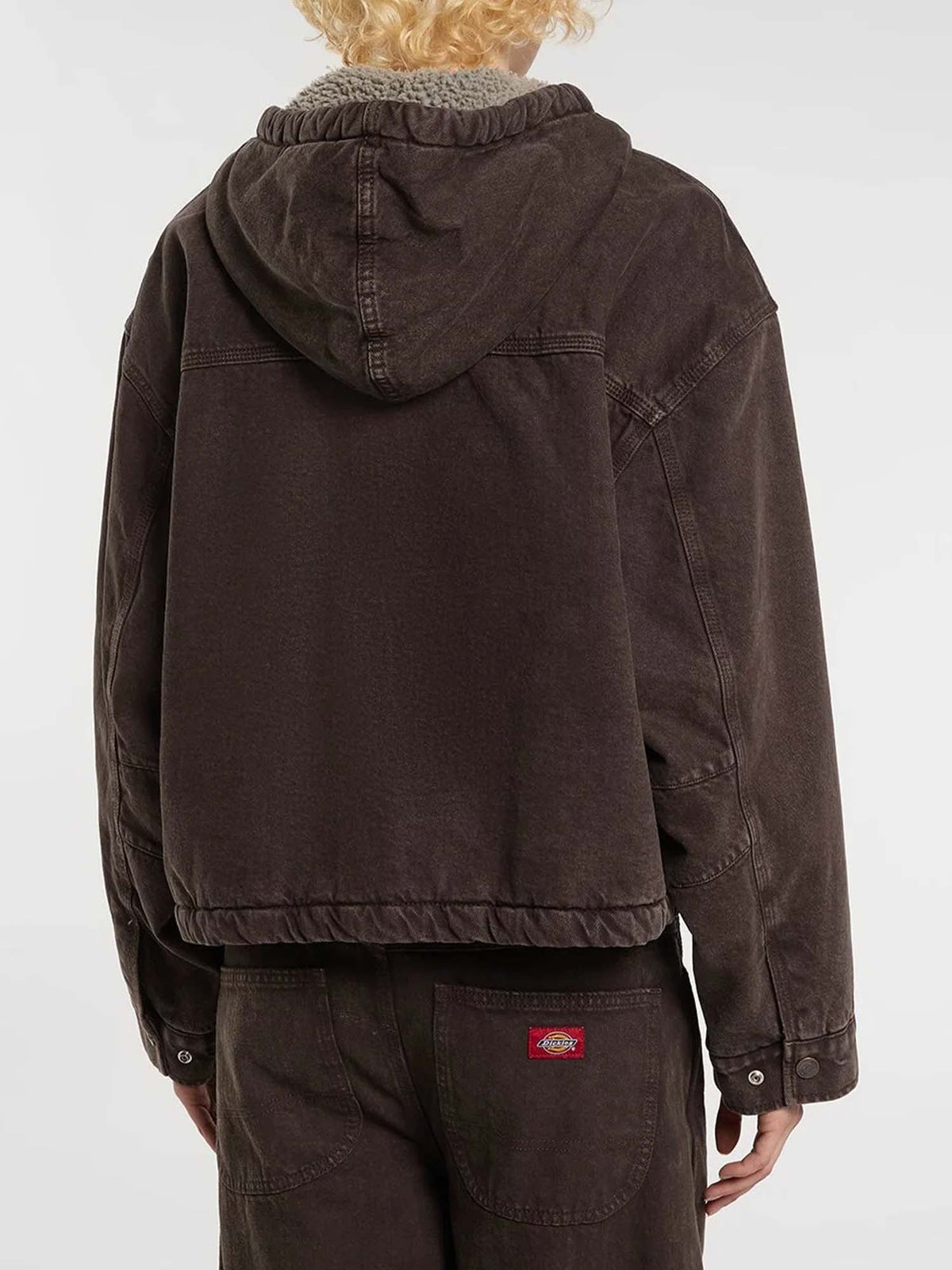 Dickies miami denim giubbino da donna marrone