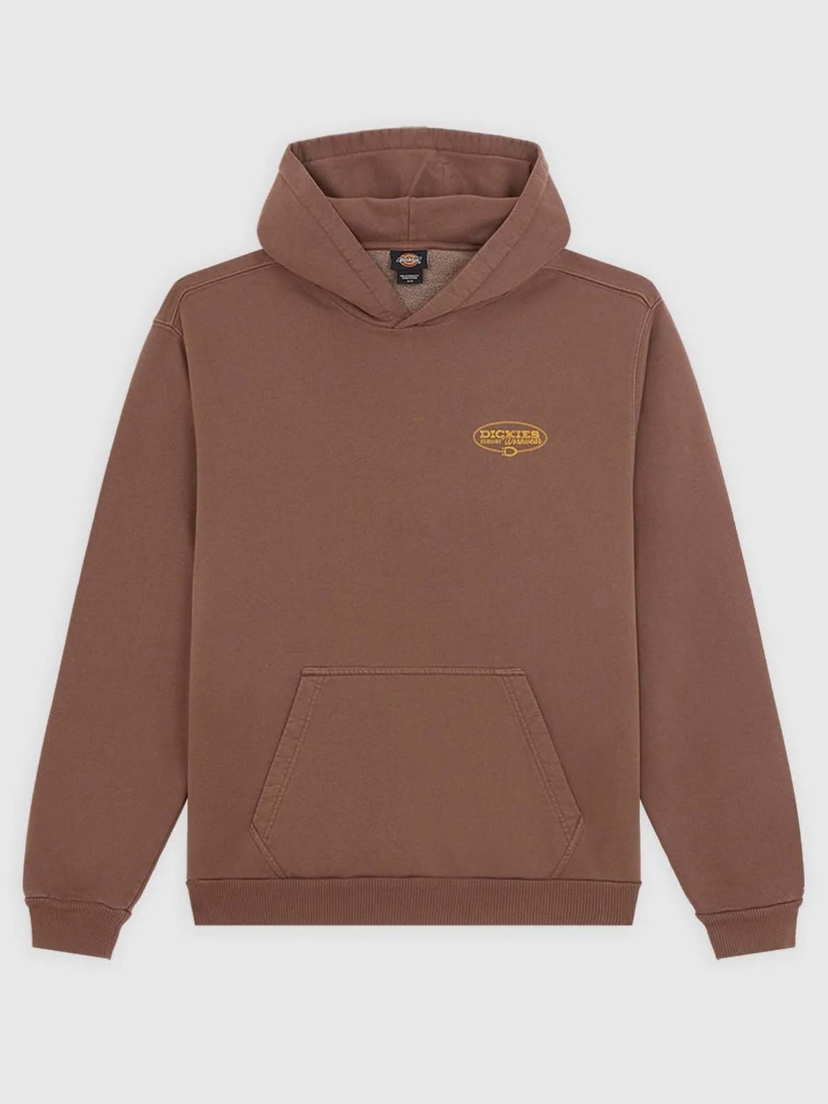 Dickies avondale hoo felpa da uomo marrone
