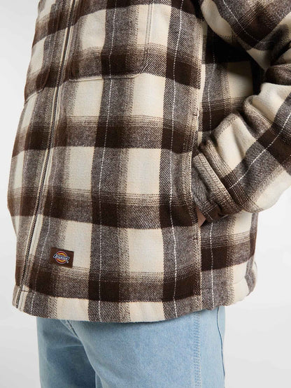 Dickies florence camicia da uomo marrone