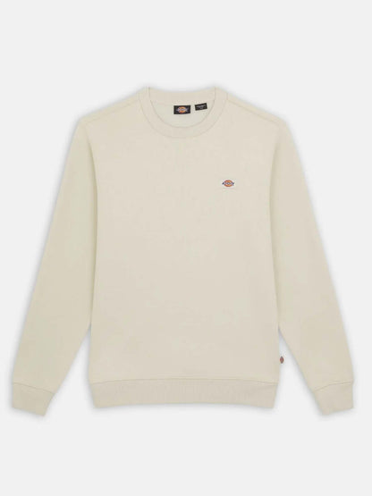 Dickies oakport crew felpa da uomo panna