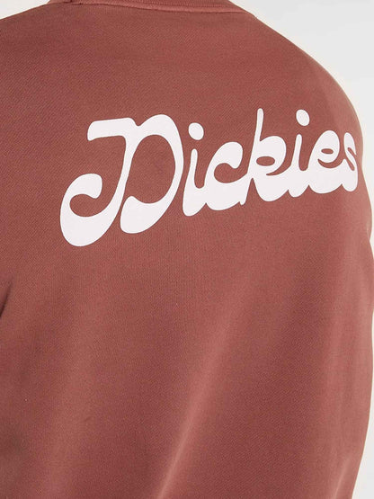 Dickies cornville felpa da uomo mattone