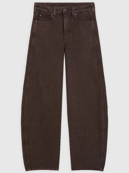 Dickies maricopa bar jeans da donna marrone