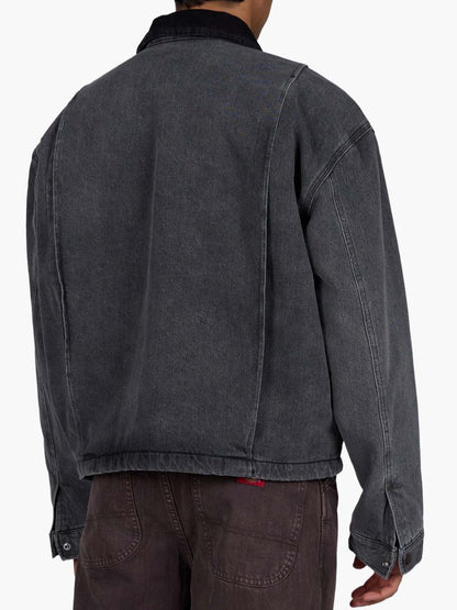 Dickies taylor denim giubbino da uomo nero