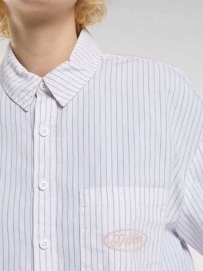 Dickies shalimar cro camicia da donna bianco