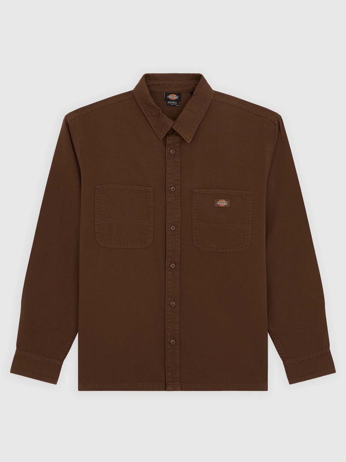 Dickies garment work camicia da uomo marrone