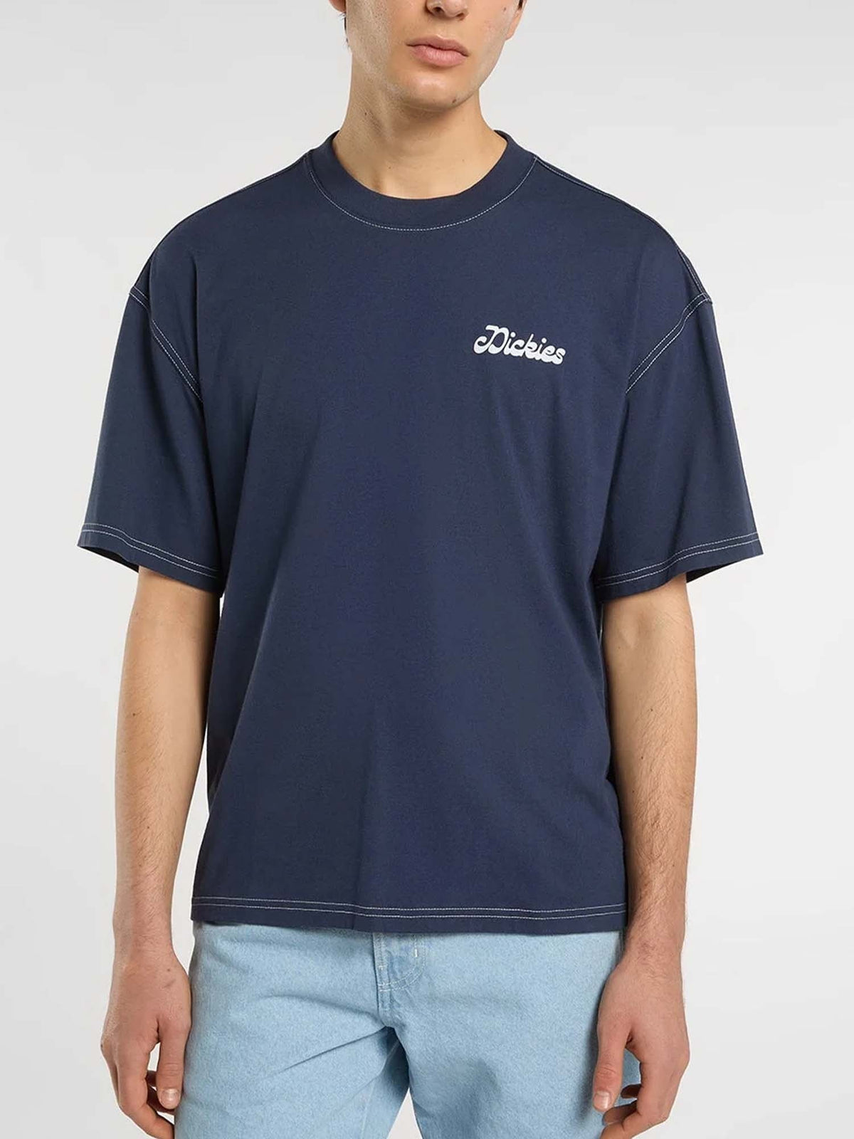 Dickies cornville t-shirt da uomo blu