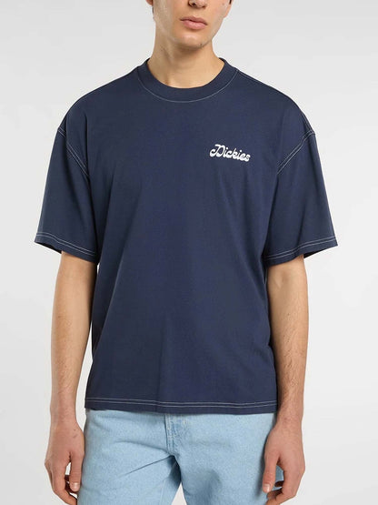 Dickies cornville t-shirt da uomo blu