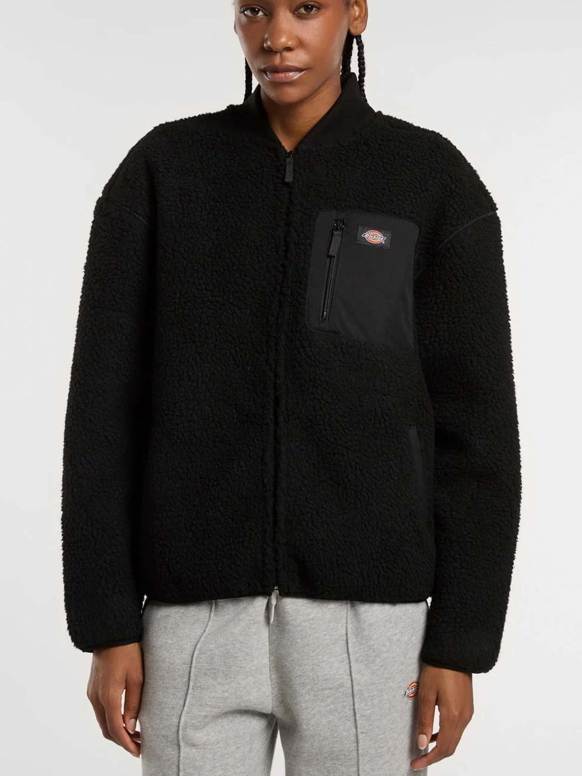 Dickies central sher sherpa da donna nero