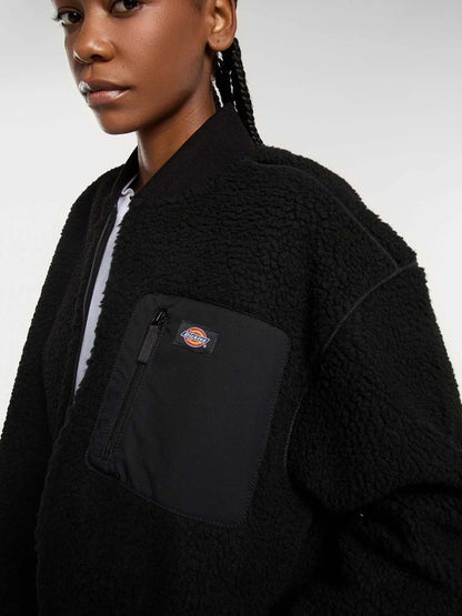Dickies central sher sherpa da donna nero