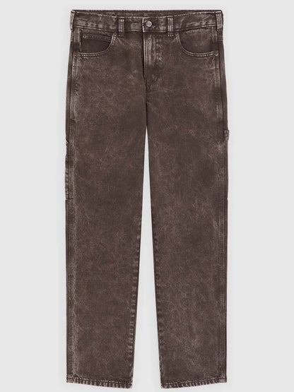 Dickies tapered carp jeans da uomo marrone