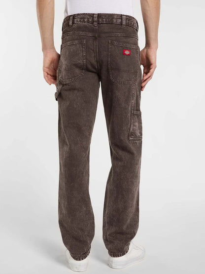 Dickies tapered carp jeans da uomo marrone
