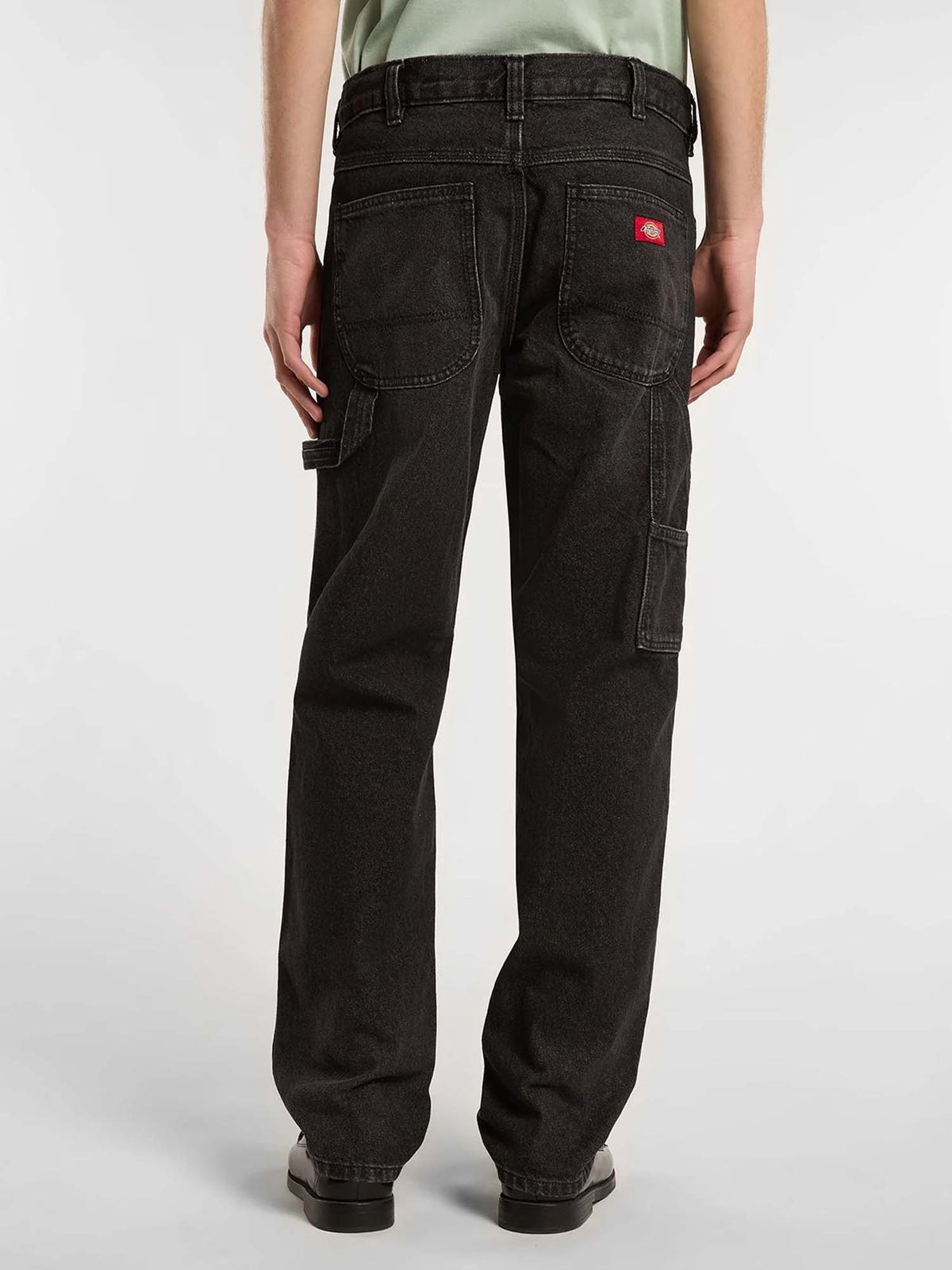 Dickies tapered carp jeans da uomo denim black