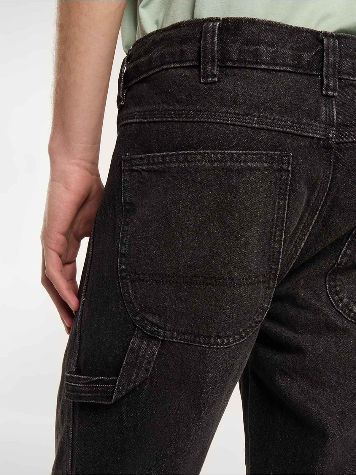 Dickies tapered carp jeans da uomo denim black