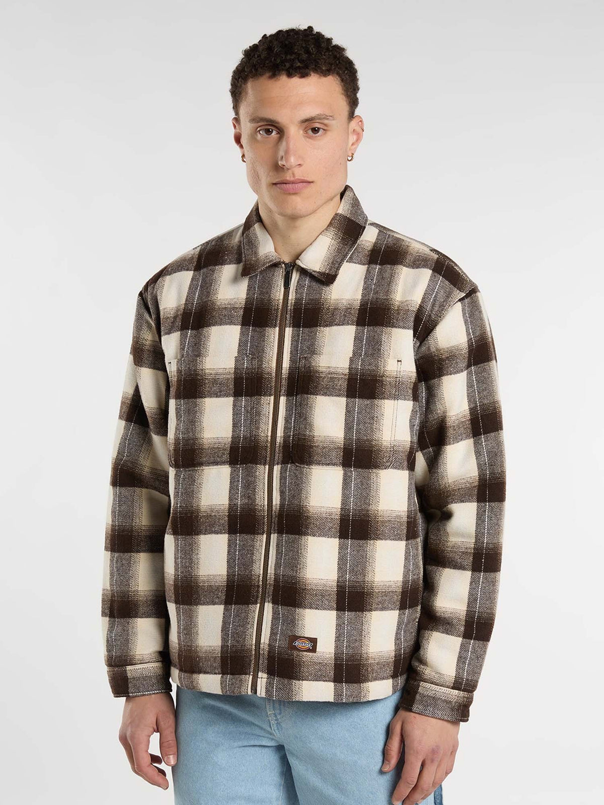 Dickies florence camicia da uomo marrone