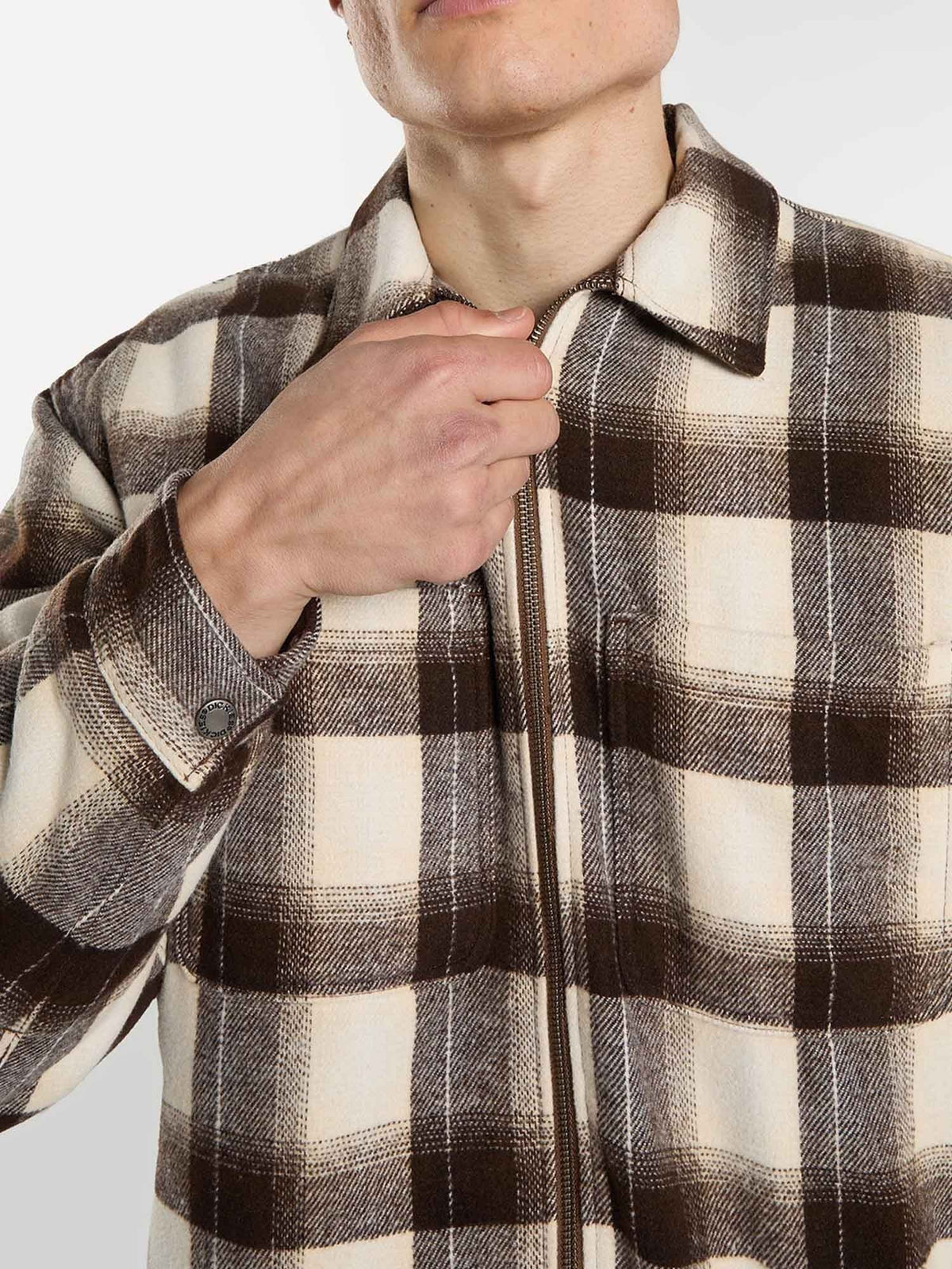 Dickies florence camicia da uomo marrone