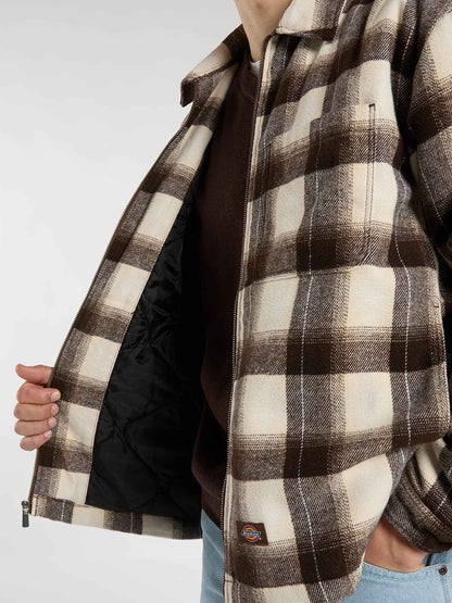 Dickies florence camicia da uomo marrone