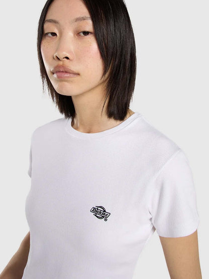 Dickies gladeville t-shirt da donna bianco