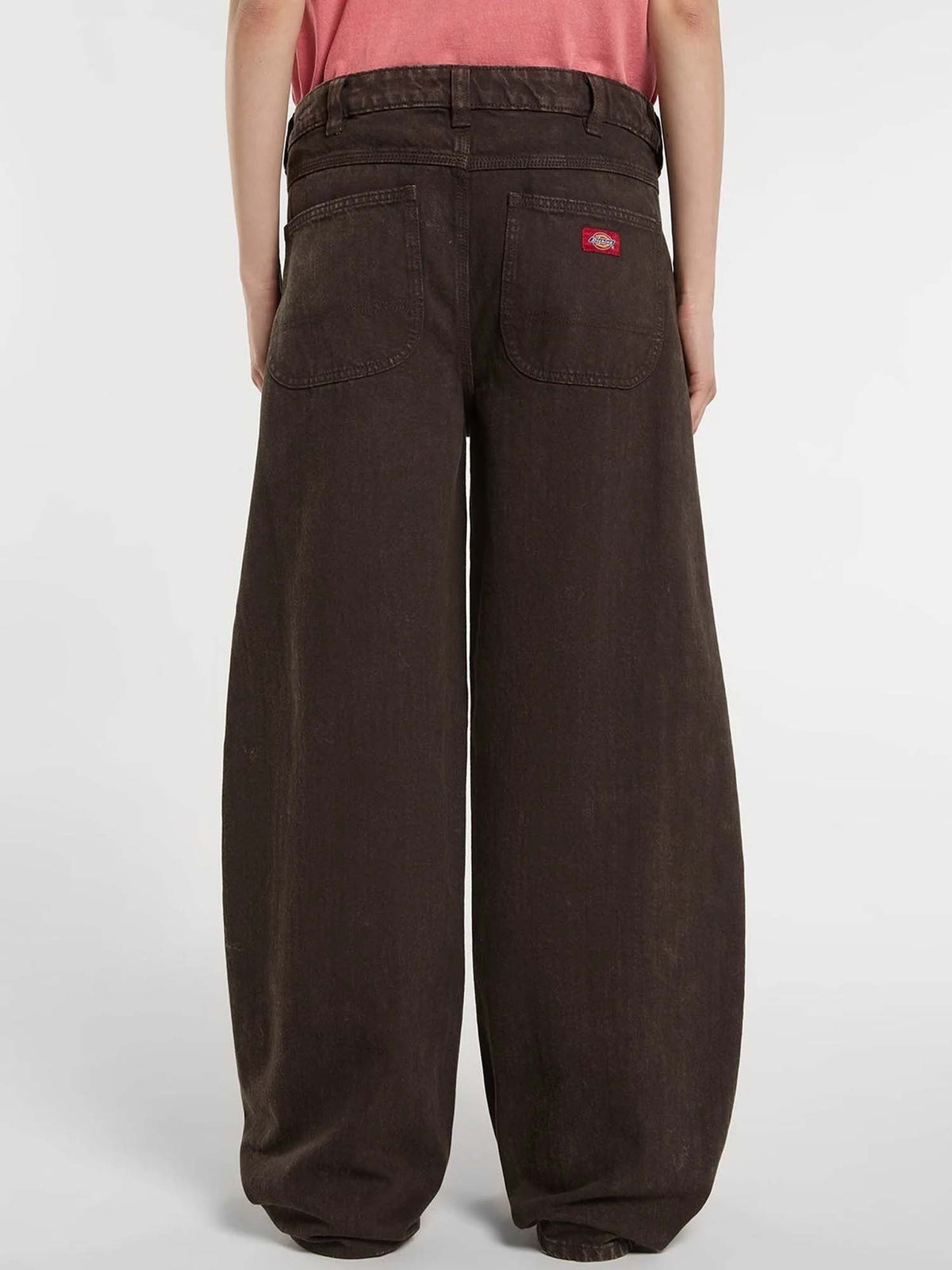 Dickies maricopa bar jeans da donna marrone