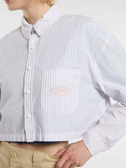 Dickies shalimar cro camicia da donna bianco