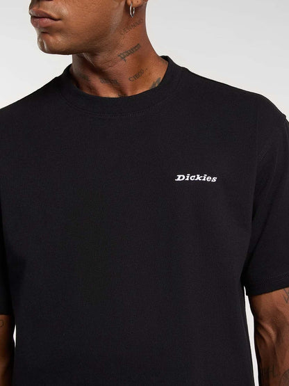 Dickies loretto t-shirt da uomo nero