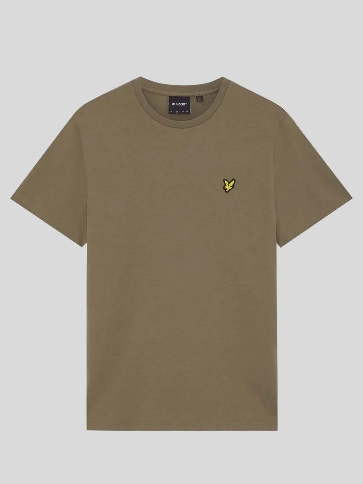Lyle&scott t-shirt da uomo kaki