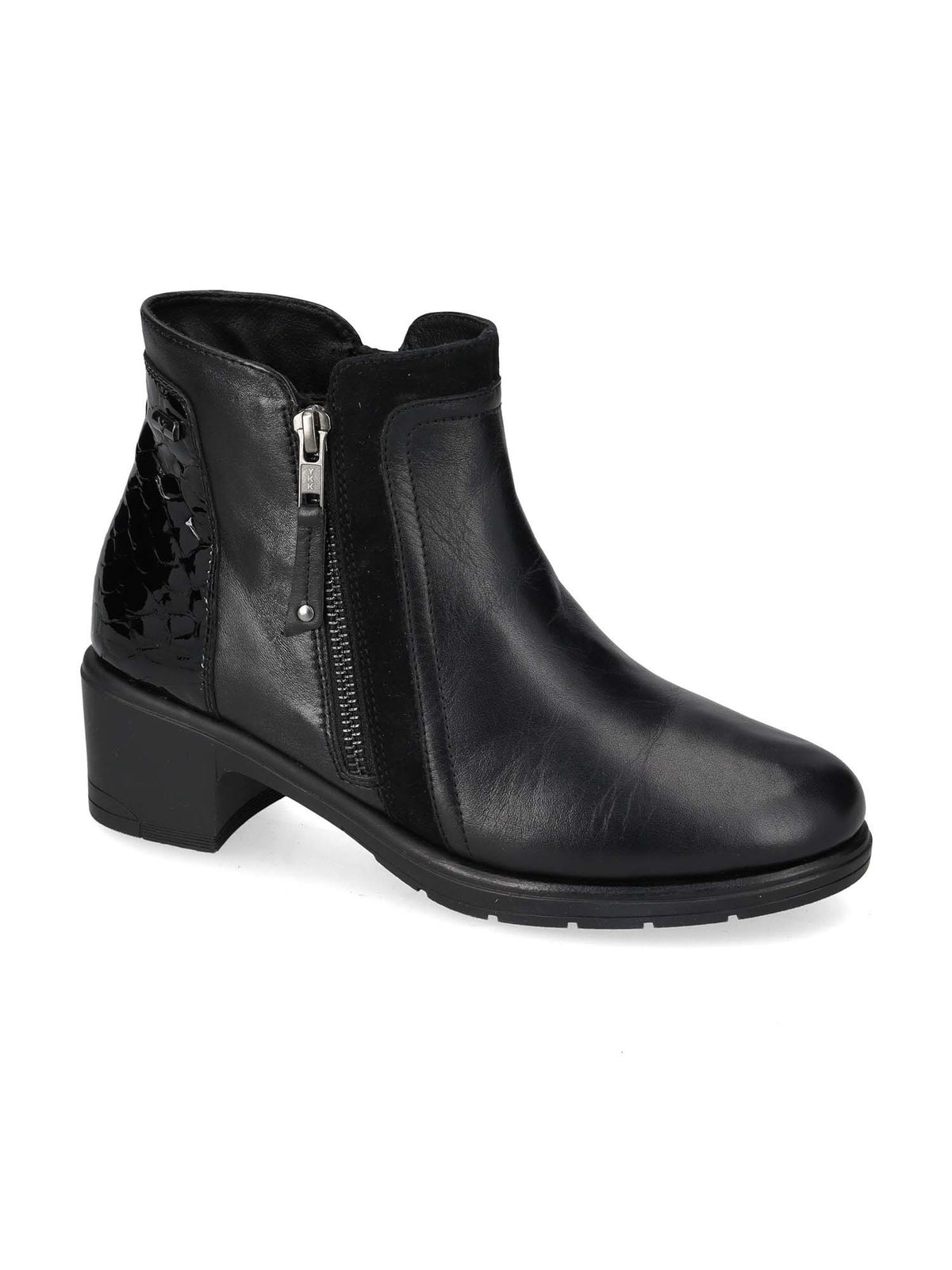 Valleverde stivalett stivale da donna nero