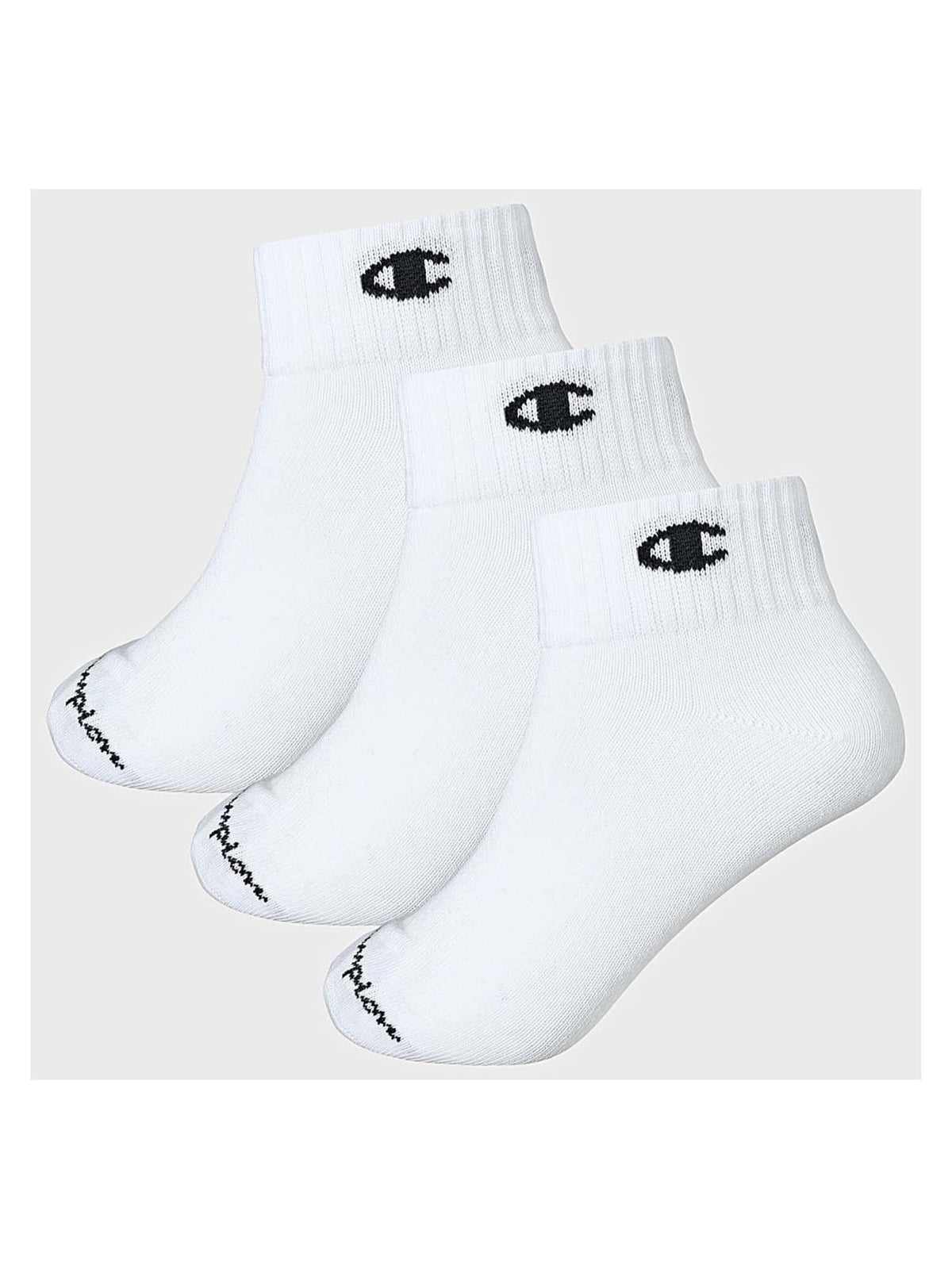 Champion calze 3PZ da unisex bianco