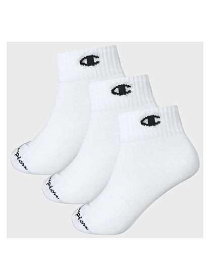 Champion calze 3PZ da unisex bianco