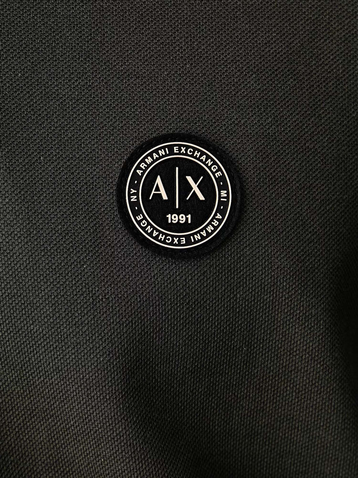 Armani excange polo da uomo verde