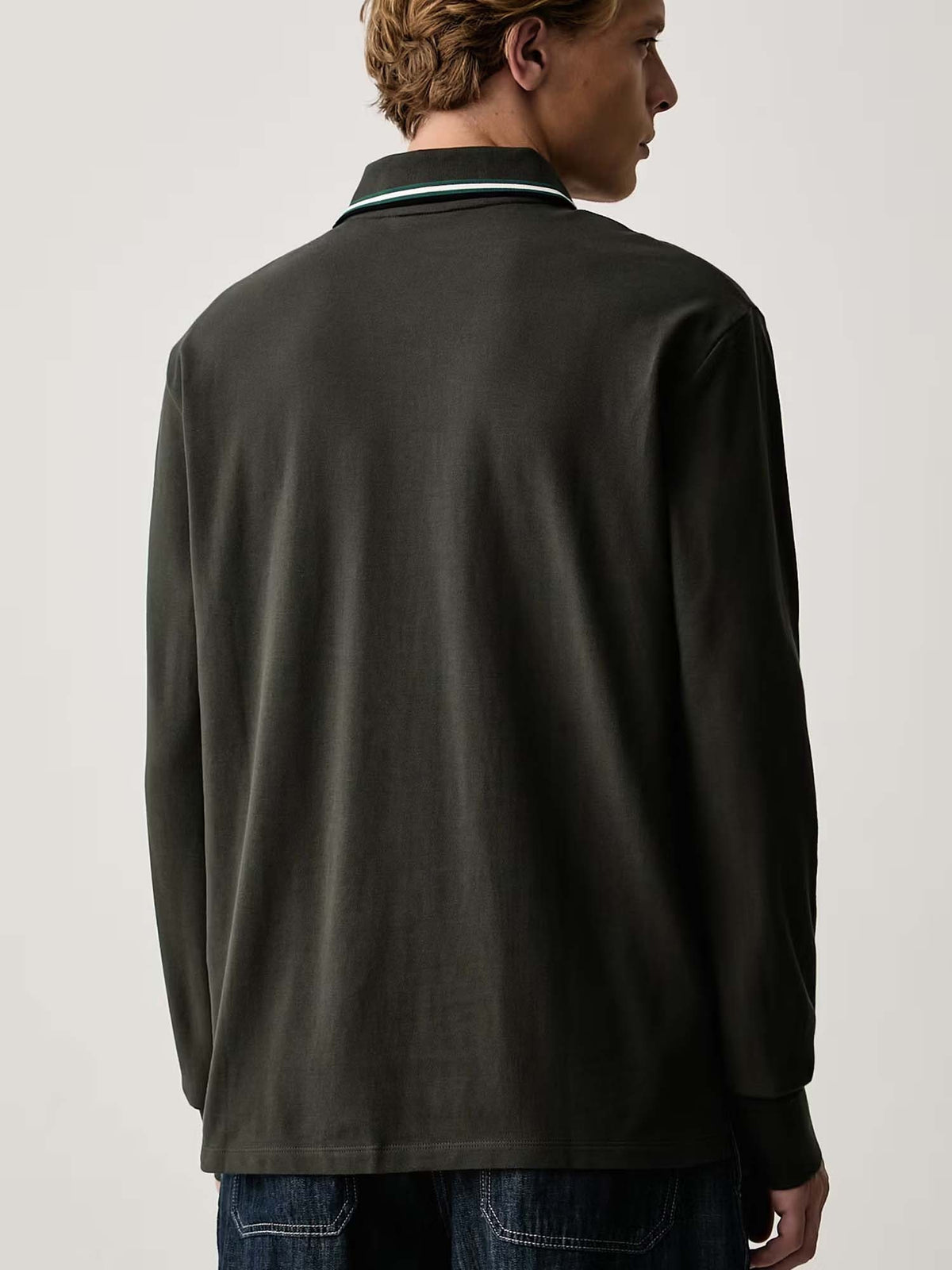 Armani excange polo da uomo verde