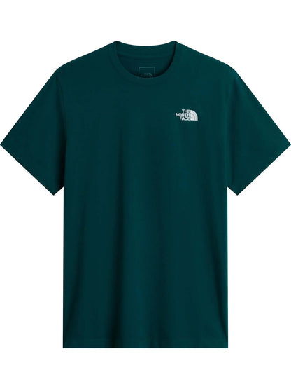 Tnf m sibli reg tee t-shirt da uomo verde